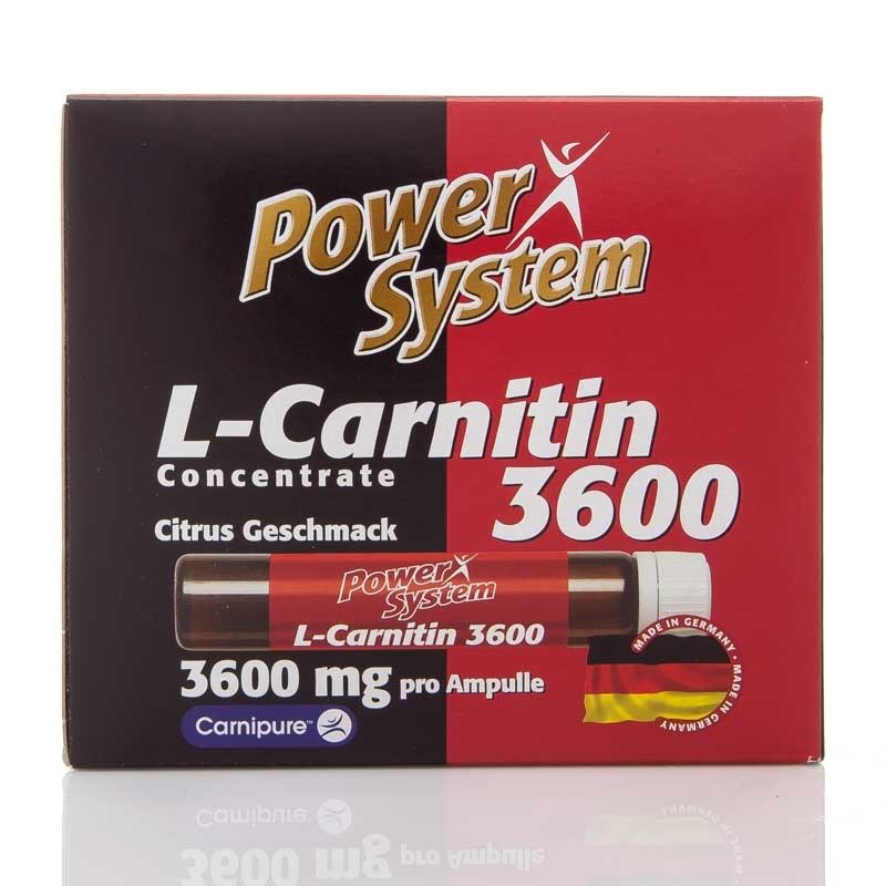 Power System L-Carnitine 3600 Mg 20 Ampül – Ürün İncelemesi