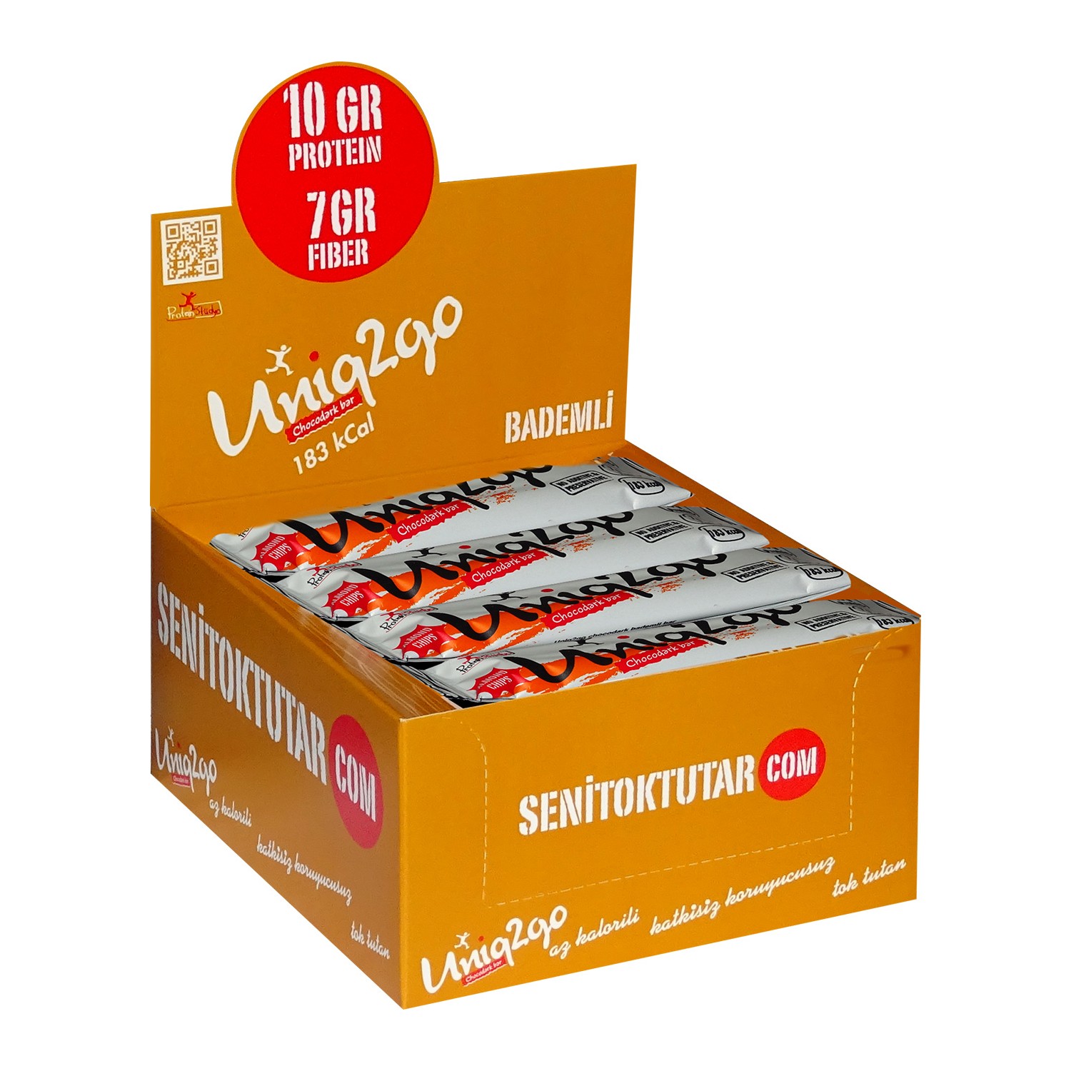 Uniq2go ChocoFresh Protein Bar 50 Gr | İnceleme